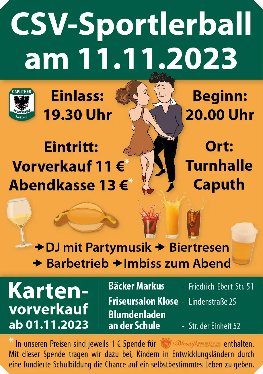 CSV Sportlerball 202023