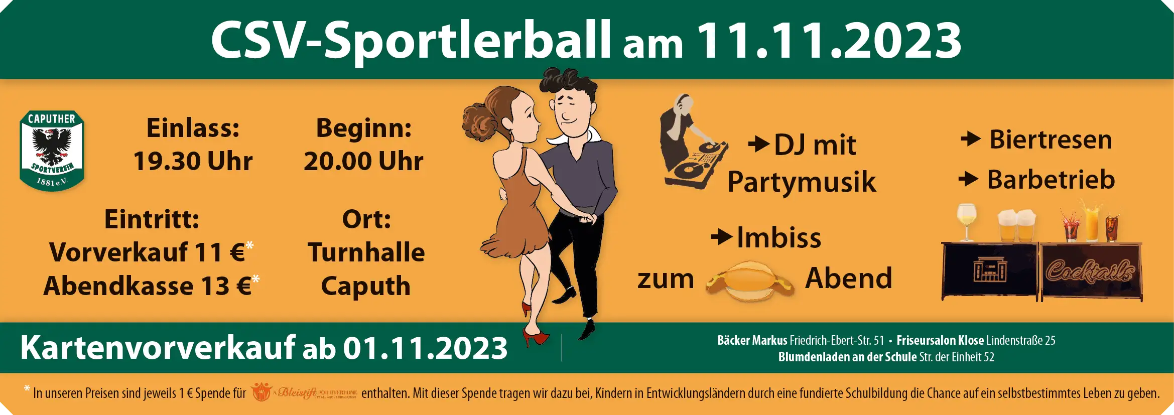 CSV Sportlerball 2023