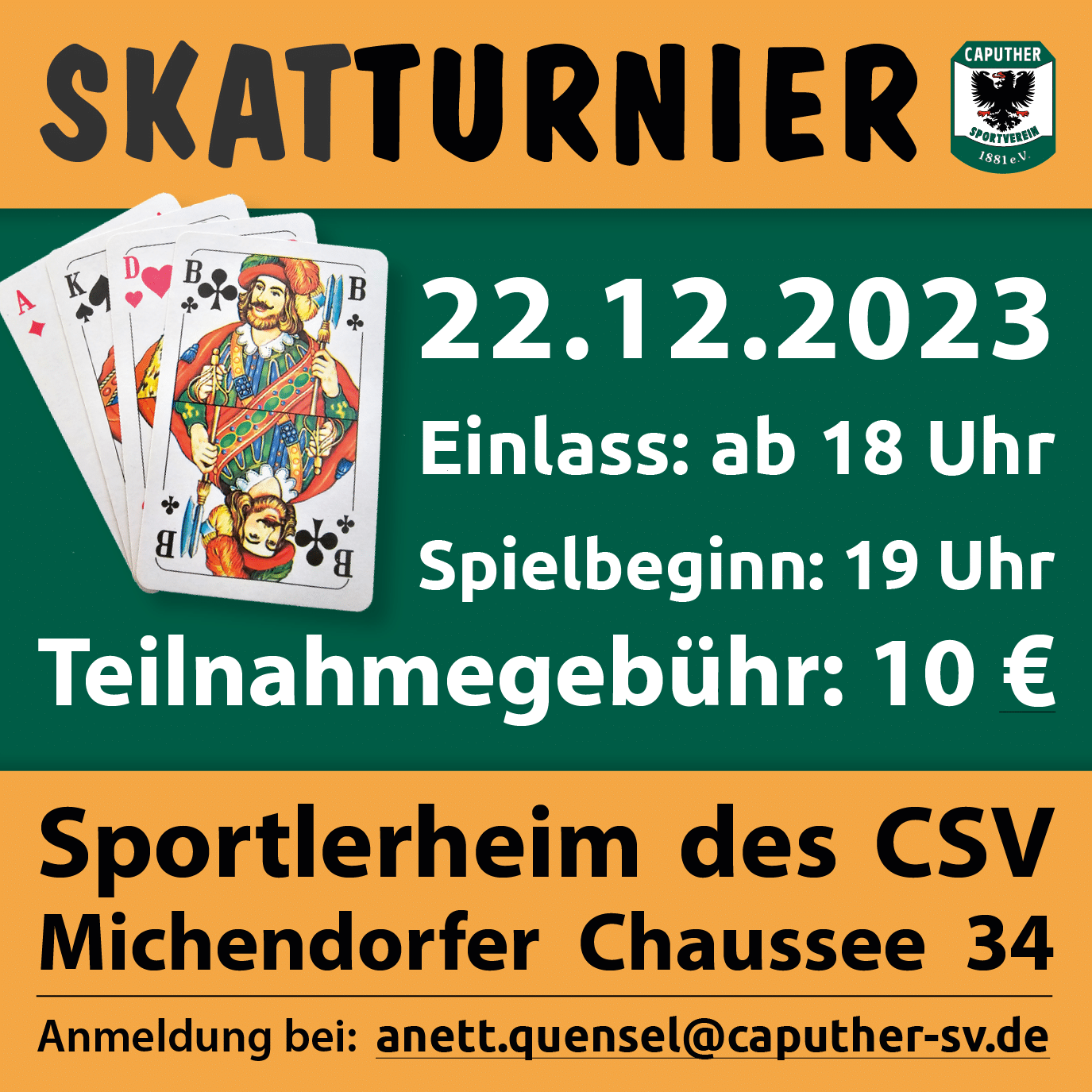 CSV Skatturnier 2023