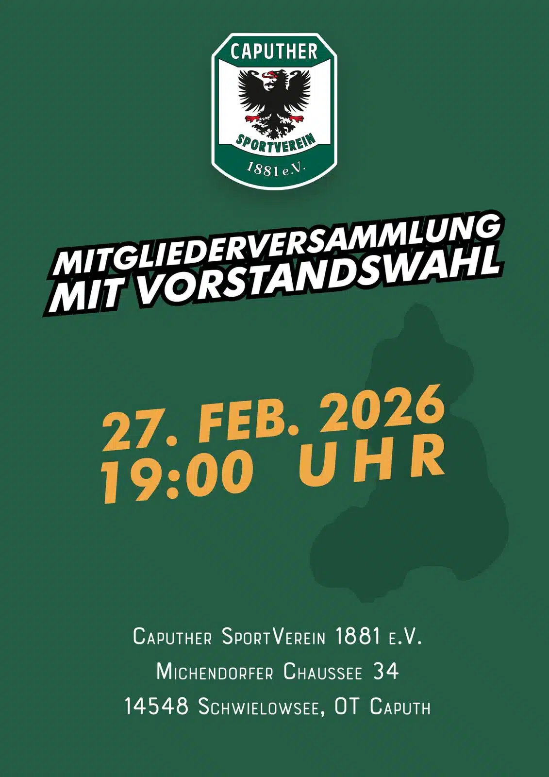 Mitgliederversammlung